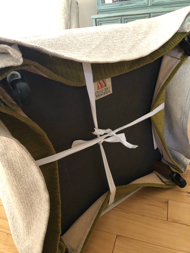 Under cover ties to hold in place